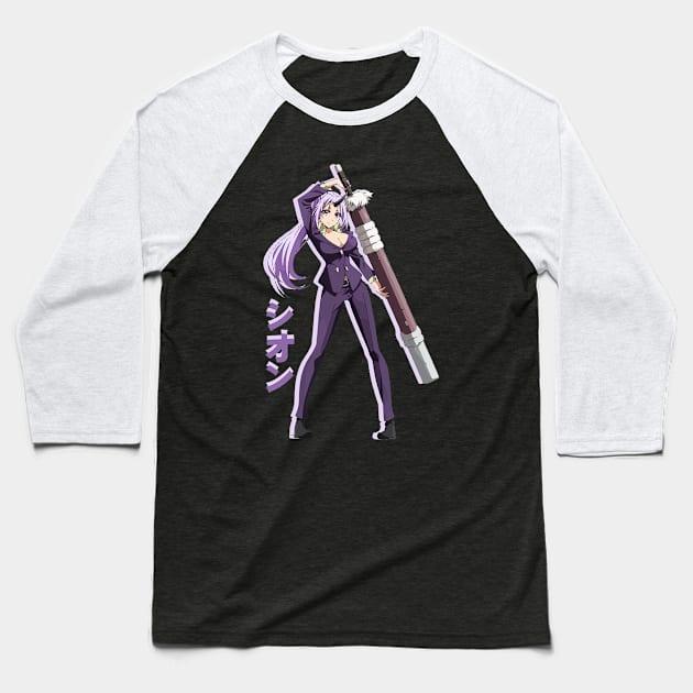 Shion The Immortal Baseball T-Shirt by beataamberd7